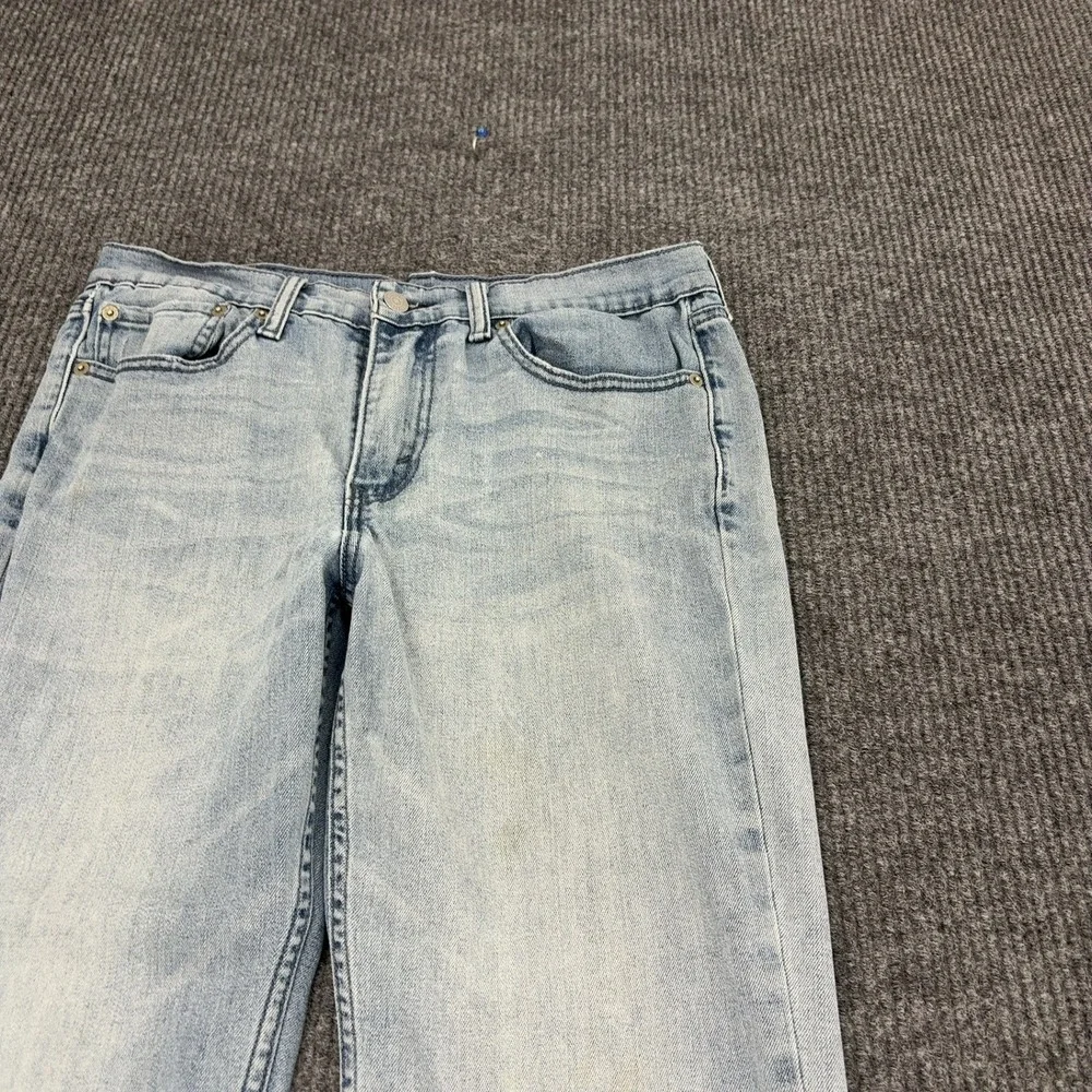 Levi's 511 Slim Jeans Mens 32x29 Light Wash Cotton Stretch Denim Casual Style